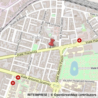 Mappa Via Marchesi Luigi e Salvatore, 20, 43126 Parma, Parma (Emilia Romagna)