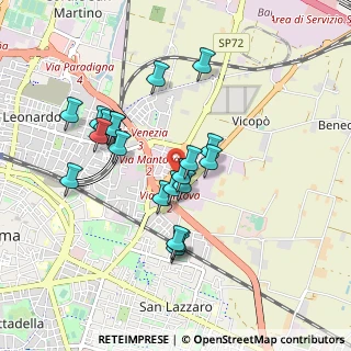 Mappa Via Romeo Azzoni, 43122 Parma PR, Italia (0.8165)