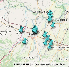 Mappa Via Francesco Lasagna, 43122 Parma PR, Italia (11.23105)