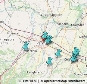Mappa Via Francesco Lasagna, 43122 Parma PR, Italia (15.65333)