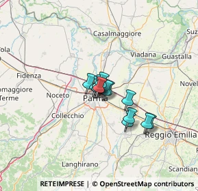 Mappa Via Francesco Lasagna, 43122 Parma PR, Italia (7.05538)