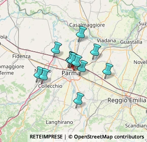 Mappa Via Francesco Lasagna, 43122 Parma PR, Italia (8.68833)