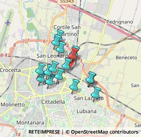 Mappa Via Francesco Lasagna, 43122 Parma PR, Italia (1.30875)