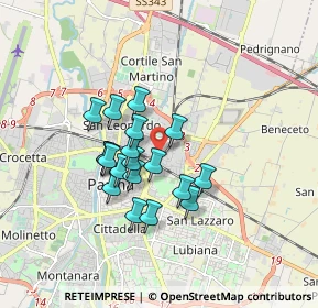 Mappa Via Francesco Lasagna, 43122 Parma PR, Italia (1.34737)