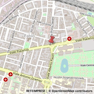 Mappa Viale Piacenza, 14, 43100 Parma, Parma (Emilia Romagna)