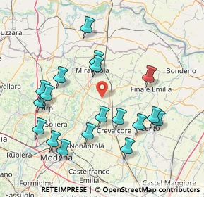 Mappa Via Bocchetta, 41031 Camposanto MO, Italia (16.61778)