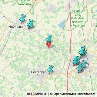 Mappa Via XX Settembre, 42010 Rio Saliceto RE, Italia (5.54571)