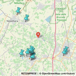 Mappa Via XX Settembre, 42010 Rio Saliceto RE, Italia (5.35)