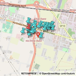 Mappa Via Giuseppe Giusti, 43126 Parma PR, Italia (0.31538)