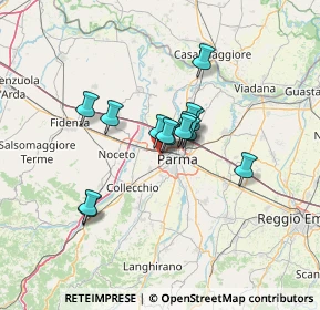 Mappa Via Giuseppe Giusti, 43126 Parma PR, Italia (9.16857)