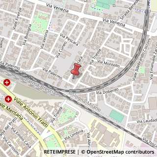 Mappa Via Trieste, 38/B, 43122 Parma, Parma (Emilia Romagna)