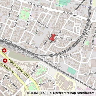 Mappa Via Trieste, 52, 43122 Parma, Parma (Emilia Romagna)
