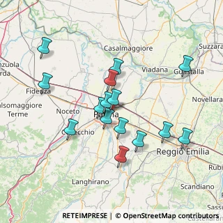 Mappa Strada del Paullo, 43123 Parma PR, Italia (13.71467)
