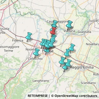 Mappa Via Cocconi Ildebrando, 43122 Parma PR, Italia (10.60632)
