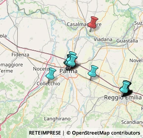 Mappa Via Cocconi Ildebrando, 43122 Parma PR, Italia (15.4085)