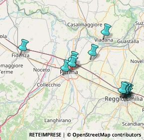 Mappa Via Cocconi Ildebrando, 43122 Parma PR, Italia (18.22077)