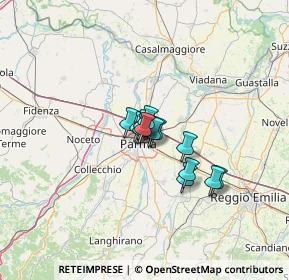 Mappa Via Cocconi Ildebrando, 43122 Parma PR, Italia (7.06077)