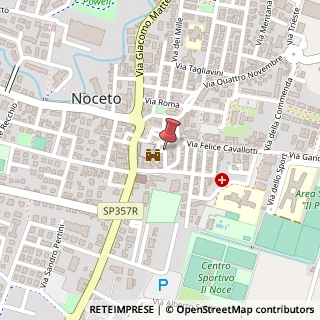 Mappa Piazza Giuseppe Garibaldi, 3, 43015 Noceto, Parma (Emilia Romagna)