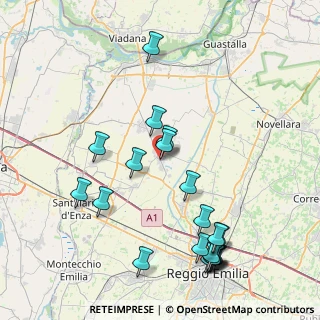 Mappa Via Bersaglio, 42024 Castelnovo di Sotto RE, Italia (9.4005)