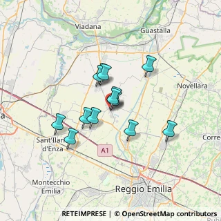 Mappa Via Bersaglio, 42024 Castelnovo di Sotto RE, Italia (5.00385)