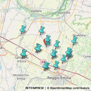 Mappa Via Bersaglio, 42024 Castelnovo di Sotto RE, Italia (7.196)