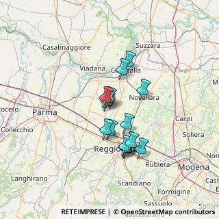 Mappa Via S. Savino, 42024 Castelnovo di Sotto RE, Italia (10.60429)