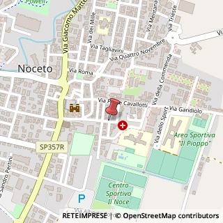 Mappa Via Don O. Pellegri,  16, 43015 Noceto, Parma (Emilia Romagna)