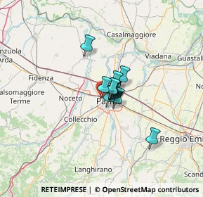 Mappa Via Federico II, 43126 Parma PR, Italia (5.55167)