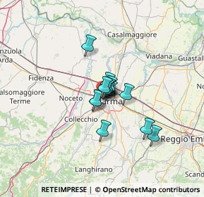 Mappa Via Federico II, 43126 Parma PR, Italia (6.44214)
