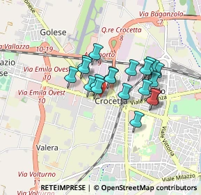 Mappa Via Federico II, 43126 Parma PR, Italia (0.646)