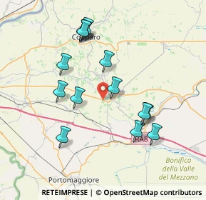 Mappa Strada Provinciale, 44123 Ferrara FE, Italia (7.44286)