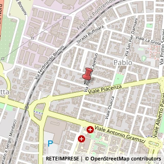 Mappa Via Rolando dei Capelluti, 26, 43126 Parma, Parma (Emilia Romagna)