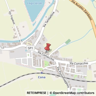 Mappa Via Comacchio, 1051, 44123 Ferrara, Ferrara (Emilia Romagna)