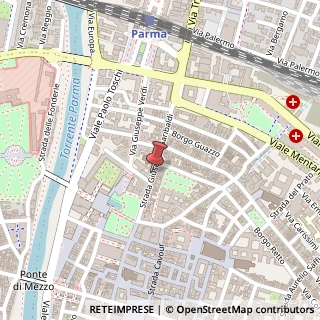 Mappa Via Giuseppe Garibaldi, 47, 43121 Parma, Parma (Emilia Romagna)