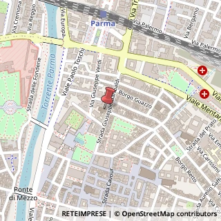 Mappa Strada G. Garibaldi, 28, 43121 Parma, Parma (Emilia Romagna)