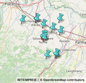 Mappa Via Caduti di Cefalonia e Corfù, 43039 Salsomaggiore Terme PR, Italia (11.20077)