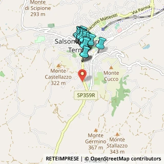 Mappa Via Caduti di Cefalonia e Corfù, 43039 Salsomaggiore Terme PR, Italia (0.8705)