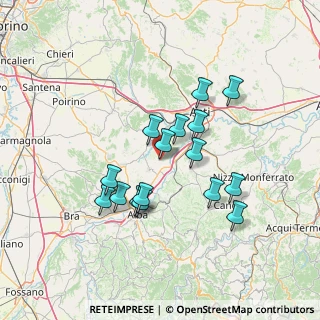 Mappa Via XX Settembre, 12040 Govone CN, Italia (12.38625)