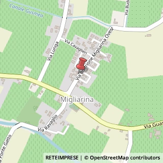 Mappa Via Budrione Migliarina Parte Ovest, 124, 41012 Carpi, Modena (Emilia Romagna)