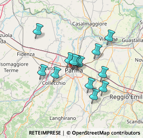 Mappa Via Carlo Magno, 43126 Parma PR, Italia (11.00692)