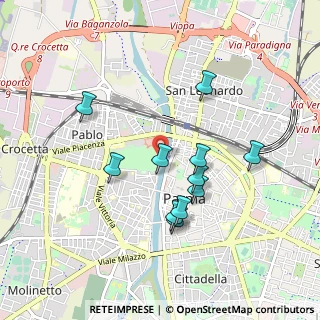 Mappa Strada Fonderie, 43125 Parma PR, Italia (0.83818)