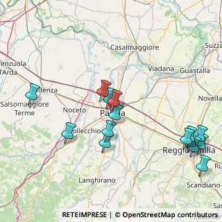 Mappa Strada Fonderie, 43125 Parma PR, Italia (18.69933)