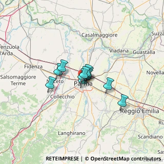 Mappa Strada Fonderie, 43125 Parma PR, Italia (6.88182)