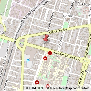 Mappa Via Rolando dei Capelluti, 3, 43126 Parma, Parma (Emilia Romagna)