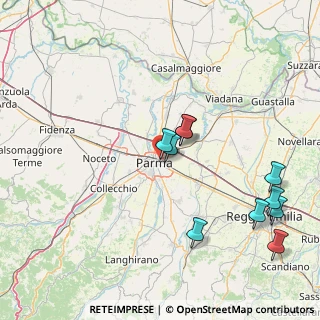 Mappa Via Laudedeo Testi, 43122 Parma PR, Italia (24.35462)