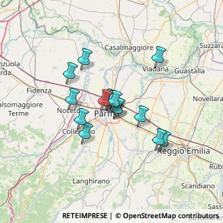 Mappa Via Arturo Scotti, 43122 Parma PR, Italia (9.92933)