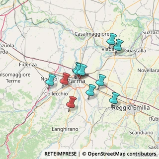 Mappa Via Arturo Scotti, 43122 Parma PR, Italia (10.67727)