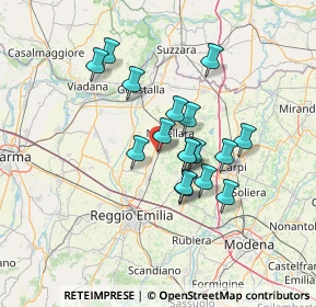 Mappa Via XXVII Marzo, 42017 Novellara RE, Italia (10.92941)