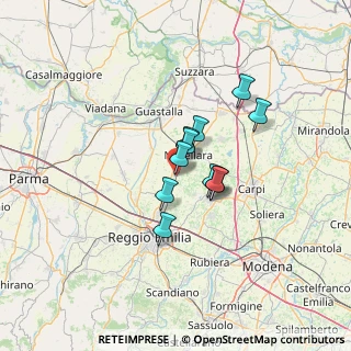 Mappa Via Alessandro Volta, 42017 Santa Maria , Italia (8.62273)
