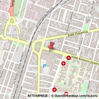Mappa Viale Antonio Gramsci, 30, 43126 Parma, Parma (Emilia Romagna)